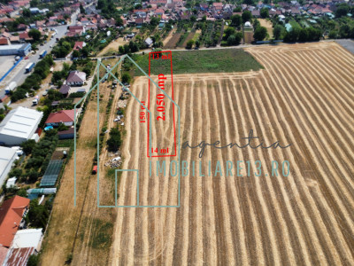 Teren de vanzare in Lancram, jud. Alba. 2.050 mp, Strada Noua