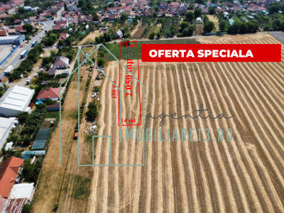 Teren de vanzare in Lancram, jud. Alba. 2.050 mp, Strada Noua
