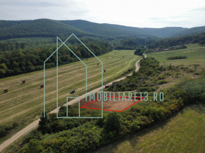 Teren extravilan cabana 600 mp la iesire din Petresti, 1.3km de asfalt