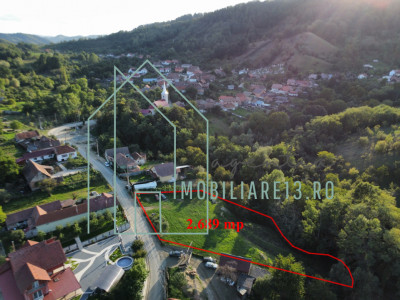 Teren intravilan, loc de casa in Rachita jud. Alba cu utilitati
