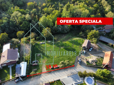 Teren intravilan, loc de casa in Rachita jud. Alba cu utilitati